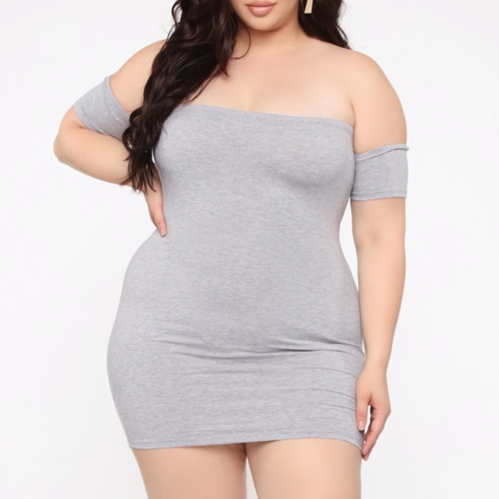 (Never Worn) Fashion Nova Off Shoulder Mini Dress